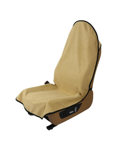 Cubierta de Asiento de Coche Impermeable VSHIELD Beige