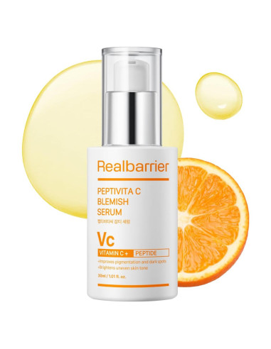 Suero Facial Real Barrier Peptivita C 30ml - Piel Sensible