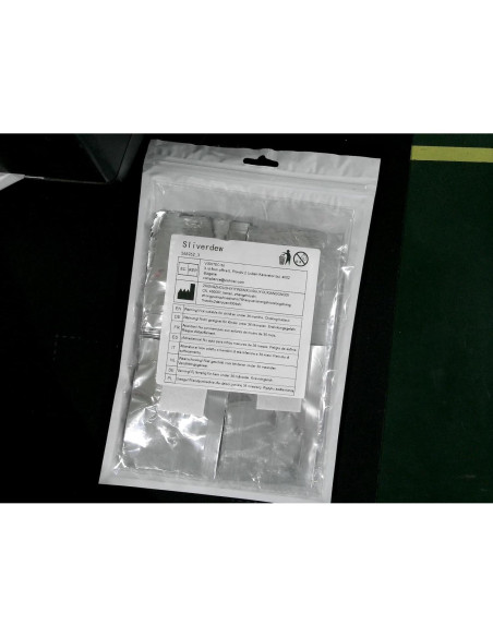 100 Pcs Removedor de Esmalte de Uñas en Gel Sliverdew 100 Pcs Removedor de Esmalte de Uñas en Gel Sliverdew