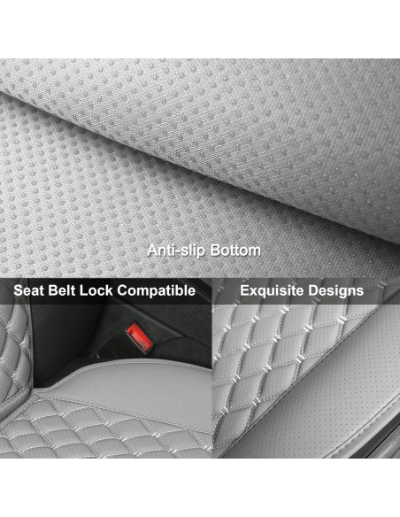Funda de Asiento de Coche Black Panther KLXCD01 Gris Claro Funda de Asiento de Coche Black Panther KLXCD01 Gris Claro