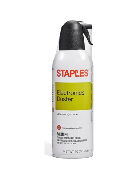Duster de Aire Electrónico Staples 10 oz - Limpieza Segura Duster de Aire Electrónico Staples 10 oz - Limpieza Segura