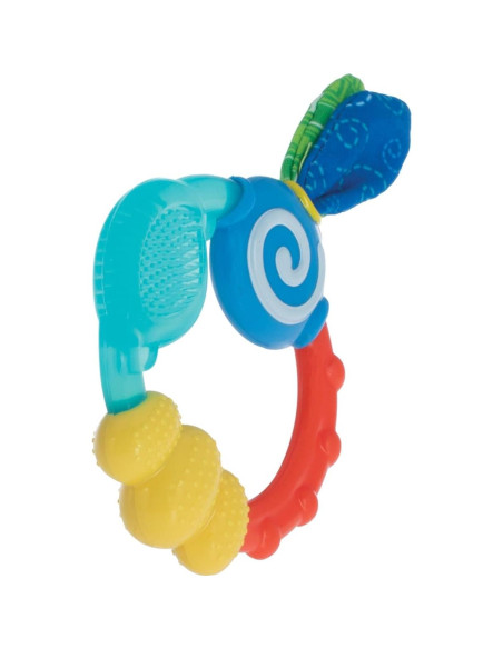 Anillo de Dentición Divertido Nuby Multicolor 1 Paquete Anillo de Dentición Divertido Nuby Multicolor 1 Paquete