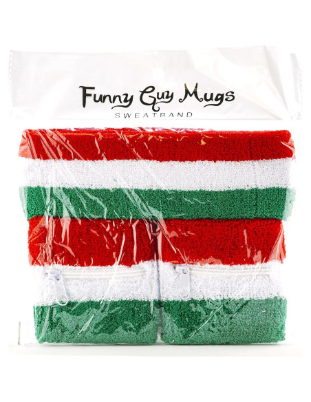 Conjunto de bandas para cabeza y muñeca Funny Guy Mugs - 3 piezas Conjunto de bandas para cabeza y muñeca Funny Guy Mugs - 3 piezas