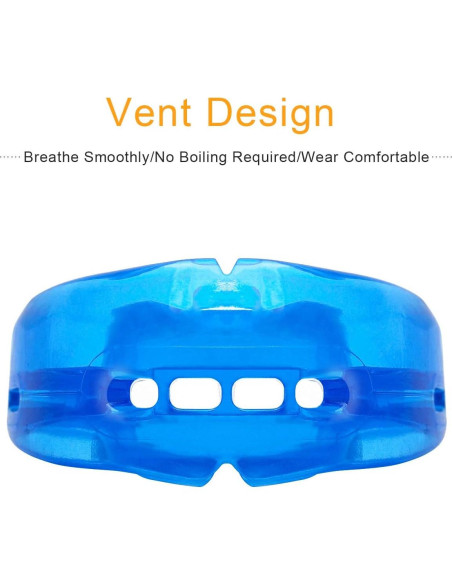 Protector Bucal Doble Coolrunner para Brackets - Azul Protector Bucal Doble Coolrunner para Brackets - Azul