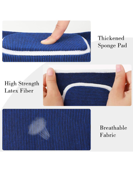 Soporte de Codo Transpirable WEILI Azul Tamaño Único Soporte de Codo Transpirable WEILI Azul Tamaño Único