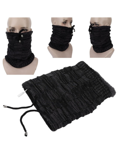 Conjunto Bufanda y Gorra Térmica USB Pilipane para Hombres y Mujeres Conjunto Bufanda y Gorra Térmica USB Pilipane para Hombres y Mujeres