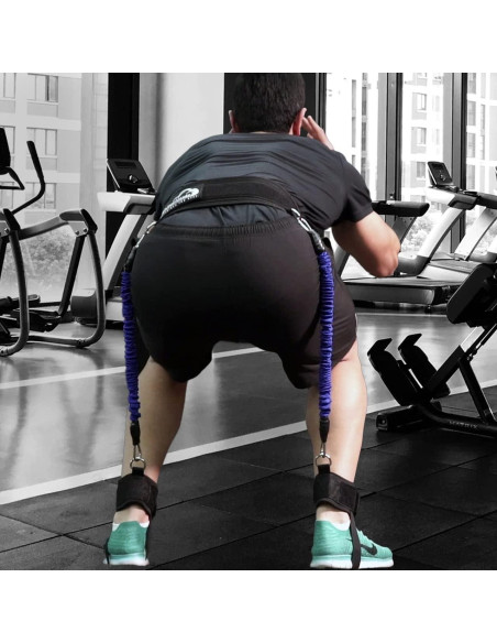 Entrenador de Salto Vertical WHITECLOUDZ - Bandas de Resistencia 30 kg Entrenador de Salto Vertical WHITECLOUDZ - Bandas de Resistencia 30 kg