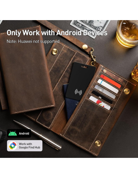 Tarjeta de seguimiento recargable KZO para billetera Android Tarjeta de seguimiento recargable KZO para billetera Android