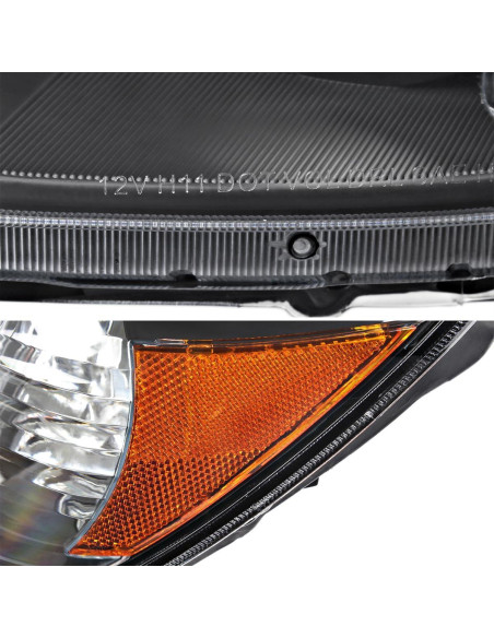 Faros Proyector Negros SPEC-D TUNING para Toyota 4Runner 2006-2009 Faros Proyector Negros SPEC-D TUNING para Toyota 4Runner 2006-2009