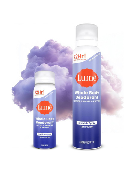 Desodorante Lume Spray Invisible 102g + Mini 28g - Control 72h Desodorante Lume Spray Invisible 102g + Mini 28g - Control 72h