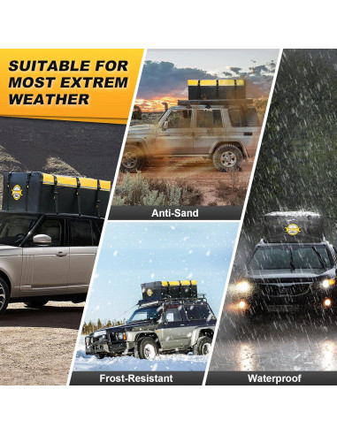 Transportador de Carga en Techo Sailnovo 20 Pies Cúbicos Impermeable