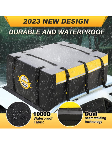 Transportador de Carga en Techo Sailnovo 20 Pies Cúbicos Impermeable