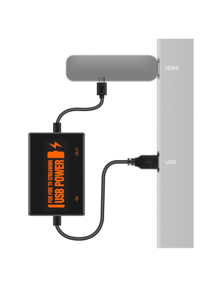 Adaptador de Corriente USB Finevoy para Fire TV Stick 5V/2.1A Adaptador de Corriente USB Finevoy para Fire TV Stick 5V/2.1A