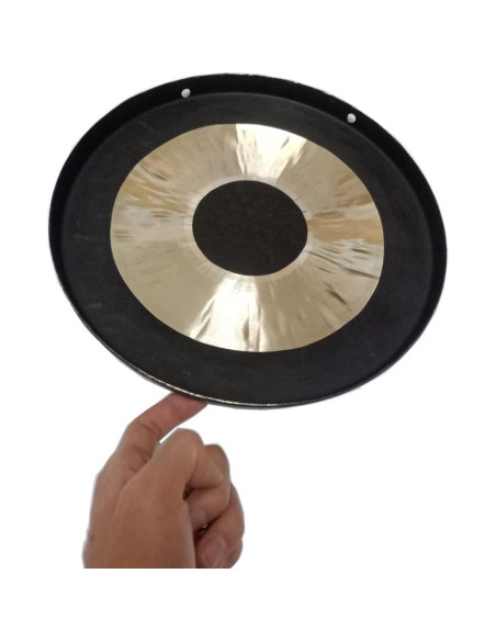 Gong Chino de Cobre RUIMIMI 30cm con Mazo de Madera Gong Chino de Cobre RUIMIMI 30cm con Mazo de Madera