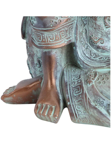 Estatua de Buda de Resina CUYT para Jardín 43x31.75x58.42cm Estatua de Buda de Resina CUYT para Jardín 43x31.75x58.42cm