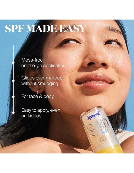 Protector Solar Invisible SPF 40 Supergoop! 20.9 ml - Facial Protector Solar Invisible SPF 40 Supergoop! 20.9 ml - Facial