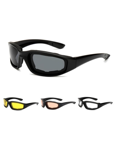 Gafas de Motocicleta Yourkar Gris con Protección UV