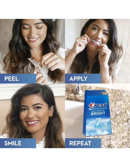 Crest 3D Whitestrips Kit Blanqueamiento Dental 22 Tiras Crest 3D Whitestrips Kit Blanqueamiento Dental 22 Tiras