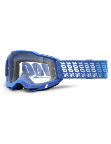 Gafas de Motocross 100% Accuri 2 Yarger Lente Clara Adultos