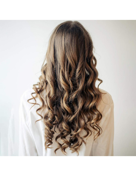 Rulos Espirales FEPITO 40 Pcs 30cm Sin Calor para Cabello Rulos Espirales FEPITO 40 Pcs 30cm Sin Calor para Cabello