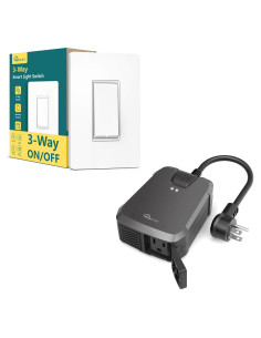 Enchufe Inteligente Exterior Treatlife 2 Enchufes 15A IP64