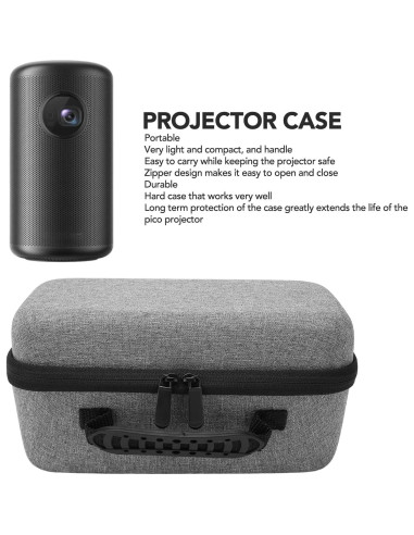 Funda Dura Diyeeni para Proyector Nebula Capsule 3 - Gris
