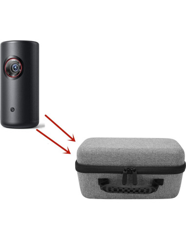 Funda Dura Diyeeni para Proyector Nebula Capsule 3 - Gris