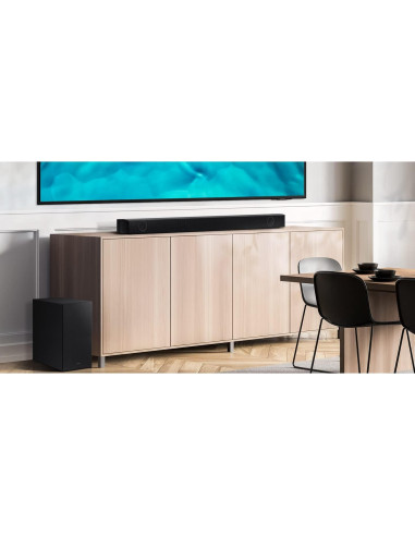 Barra de Sonido Samsung HW-B550 2.1ch con Subwoofer y Bluetooth
