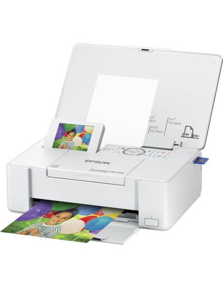 Impresora de fotos compacta Epson PictureMate PM-400 y EcoTank ET-2800 Impresora de fotos compacta Epson PictureMate PM-400 y EcoTank ET-2800