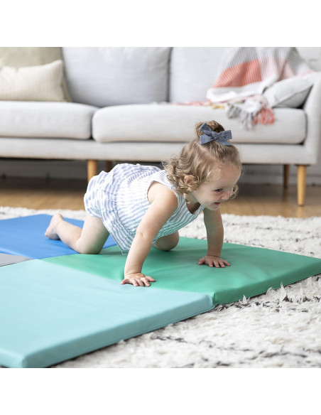 Alfombra de Actividad Plegable ECR4Kids SoftZone 121.92x121.92 cm Alfombra de Actividad Plegable ECR4Kids SoftZone 121.92x121.92 cm