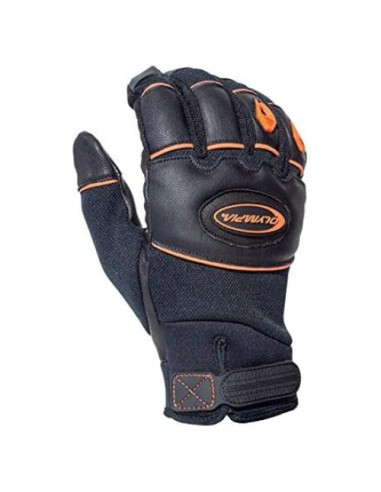 Guante Olympia 714 Cool Hand Grande Negro Naranja