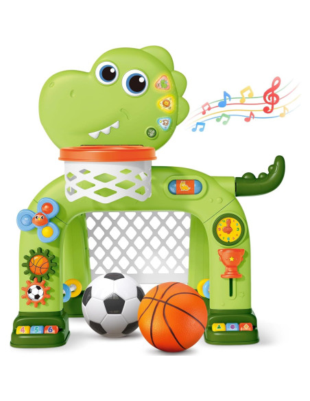 Juguete Deportivo 2 en 1 Aro de Baloncesto y Gol AuroTops Juguete Deportivo 2 en 1 Aro de Baloncesto y Gol AuroTops