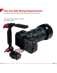 Jaula de Cámara Plegable YYSVYIA V3802 con Liberación Rápida 2