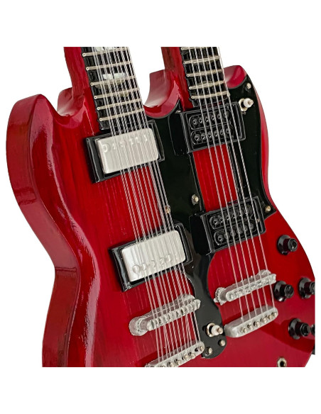 Réplica de guitarra en miniatura Reni Gifts Jimmy Page 25.4 cm Réplica de guitarra en miniatura Reni Gifts Jimmy Page 25.4 cm