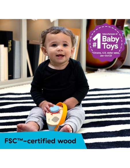 Juguete Musical Baby Einstein Hape Radio de Descubrimiento 16.1x5.4cm Juguete Musical Baby Einstein Hape Radio de Descubrimiento 16.1x5.4cm