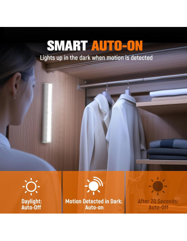 Luces LED con Sensor de Movimiento Molrebe - Paquete de 6