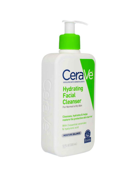 Limpiador Facial Hidratante CeraVe 355 ml (Paquete de 5) Limpiador Facial Hidratante CeraVe 355 ml (Paquete de 5)