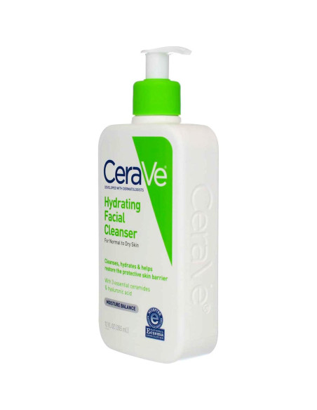 Limpiador Facial Hidratante CeraVe 355 ml (Paquete de 5) Limpiador Facial Hidratante CeraVe 355 ml (Paquete de 5)