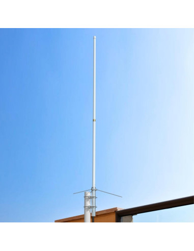 Antena Base GMRS 1.7m Fibra de Vidrio 462-467MHz 7.2dBi