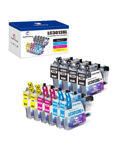 Cartuchos de tinta compatibles JoyPrinting LC3013XL para Brother Cartuchos de tinta compatibles JoyPrinting LC3013XL para Brother