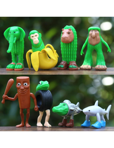 Conjunto de 8 Juguetes Brainrot Italianos Rercarre - Figuras Coleccionables Conjunto de 8 Juguetes Brainrot Italianos Rercarre - Figuras Coleccionables