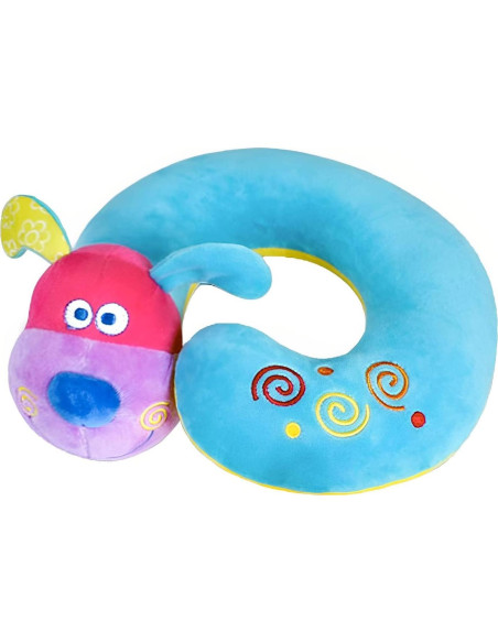 Almohada de Cuello para Niños Qianliyer Azul - Viaje Cómoda Almohada de Cuello para Niños Qianliyer Azul - Viaje Cómoda