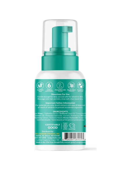 Champú y Gel de Baño Orgánico Badger 295 ml - Manzanilla Calmante Champú y Gel de Baño Orgánico Badger 295 ml - Manzanilla Calmante