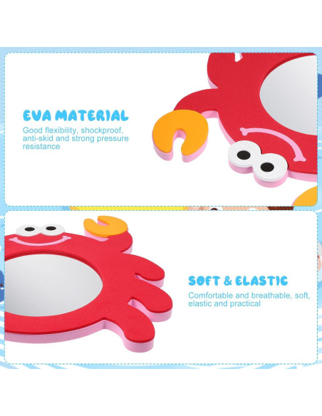 Juguete de baño TOYANDONA EVA Rana y Cangrejo 2 Piezas Juguete de baño TOYANDONA EVA Rana y Cangrejo 2 Piezas