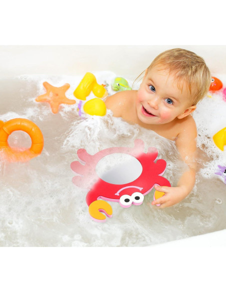 Juguete de baño TOYANDONA EVA Rana y Cangrejo 2 Piezas Juguete de baño TOYANDONA EVA Rana y Cangrejo 2 Piezas