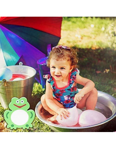 Juguete de baño TOYANDONA EVA Rana y Cangrejo 2 Piezas