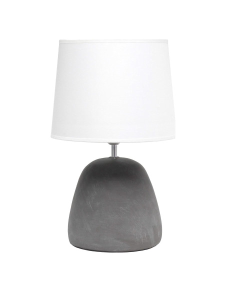 Lámpara de Mesa Simple Designs LT2058-WHT Blanca 43 cm Lámpara de Mesa Simple Designs LT2058-WHT Blanca 43 cm