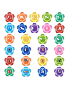 Juguetes de Baño Flotantes Vodolo - Alfabeto Animal 26 Piezas