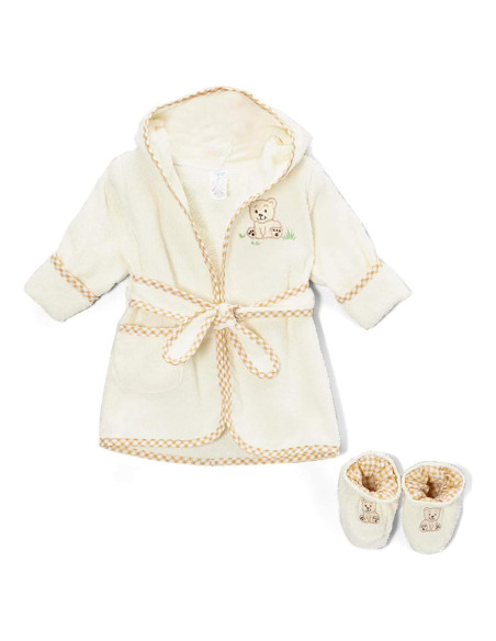 Bata de Baño de Felpa con Capucha Spasilk para Bebé Unisex Bata de Baño de Felpa con Capucha Spasilk para Bebé Unisex