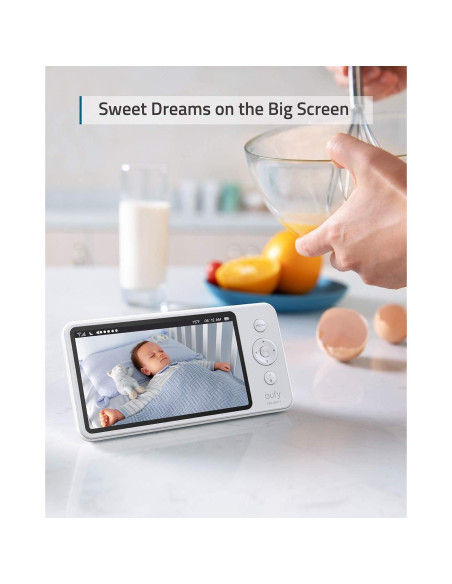 Monitor de Bebé Eufy Baby Spaceview E110 HD 720p 5" Monitor de Bebé Eufy Baby Spaceview E110 HD 720p 5"